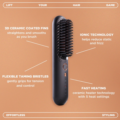 Silkbabe™ – Cordless Straightening Brush