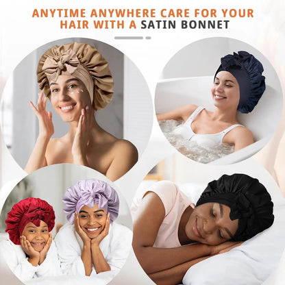 SATIN BONNET™ - Protective Sleep Cap