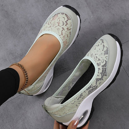 BreezyLift™ Mesh Wedge Shoes