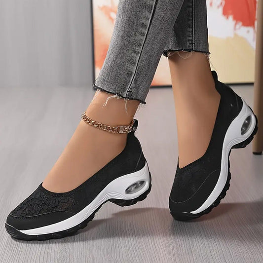 BreezyLift™ Mesh Wedge Shoes