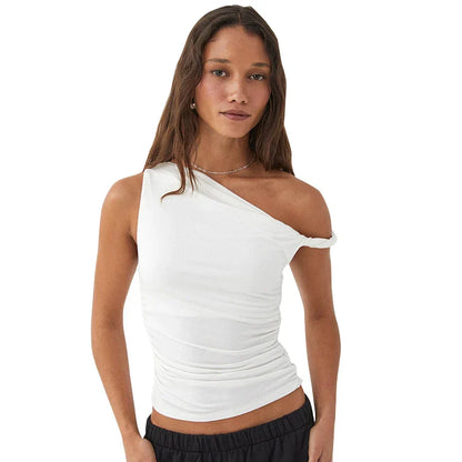 ALLURE™ One-Shoulder Sculpt Top