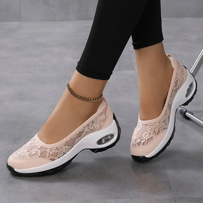 BreezyLift™ Mesh Wedge Shoes