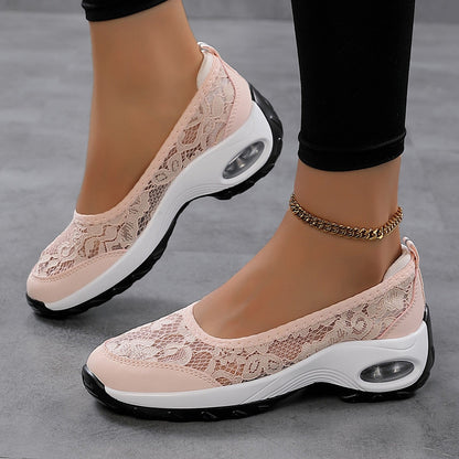BreezyLift™ Mesh Wedge Shoes