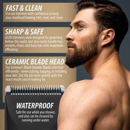Electric Body Hair Shaver