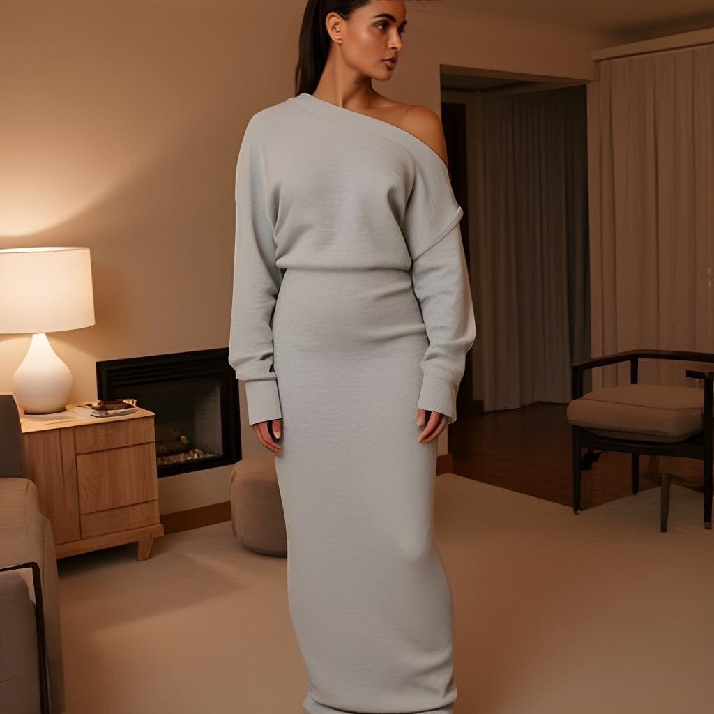 Serene® Drop-Shoulder Sweater Dress