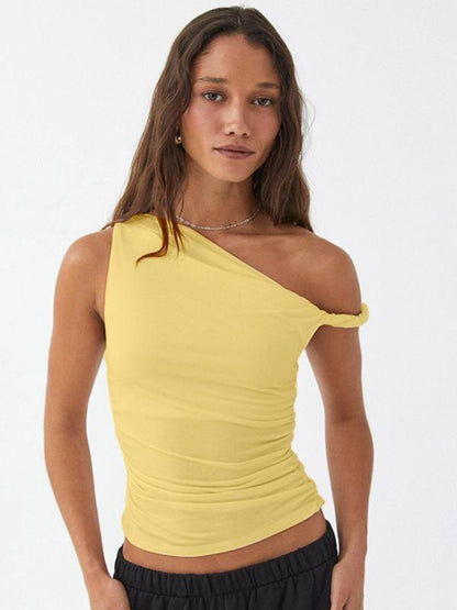 ALLURE™ One-Shoulder Sculpt Top