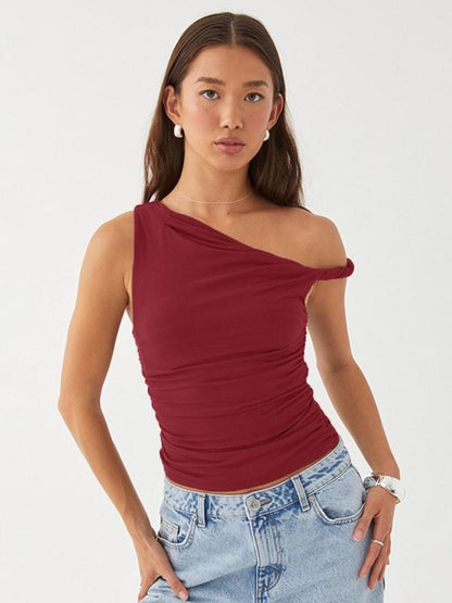 ALLURE™ One-Shoulder Sculpt Top
