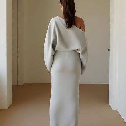 Serene® Drop-Shoulder Sweater Dress